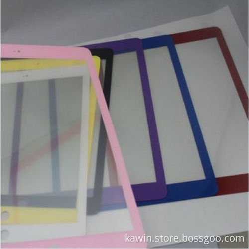 9H black tempered glass screen protector for iPad mini